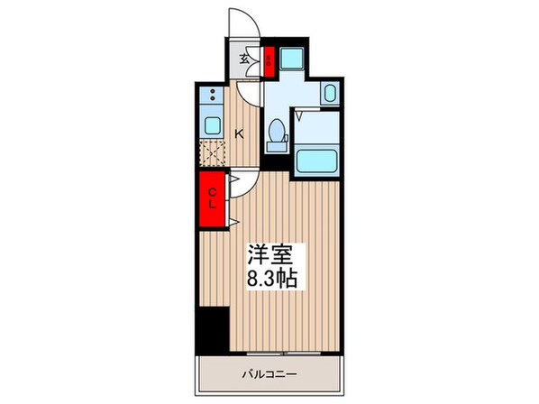 ユリカロゼ東向島の物件間取画像